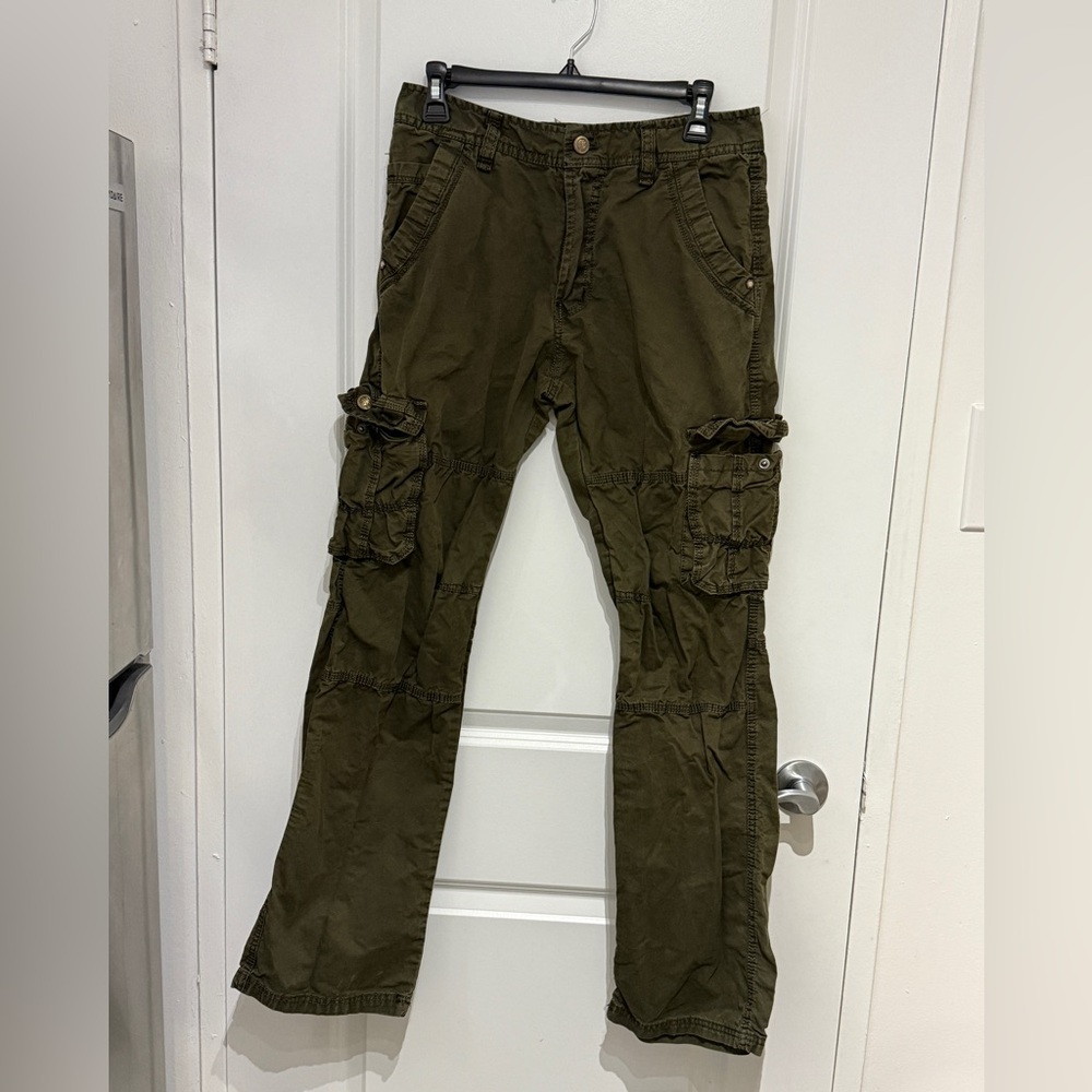 Y2K unisex Olive Cargo Pants